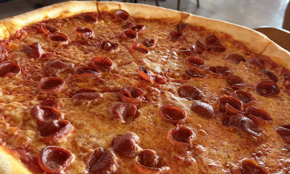 New York–style pizza at Percoco's in Lakewood Ranch